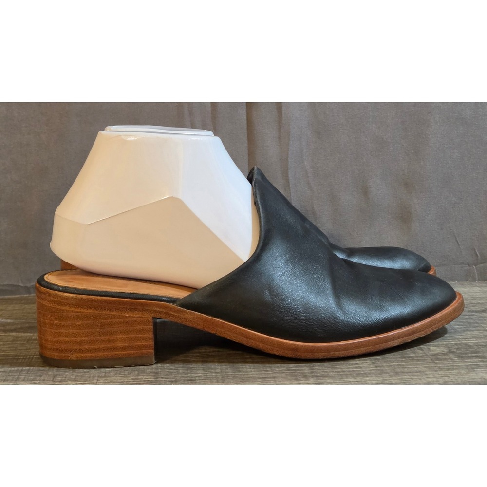 Soludos Venetian Slip On Mules Women's Size 7.5 Black Anthropologie